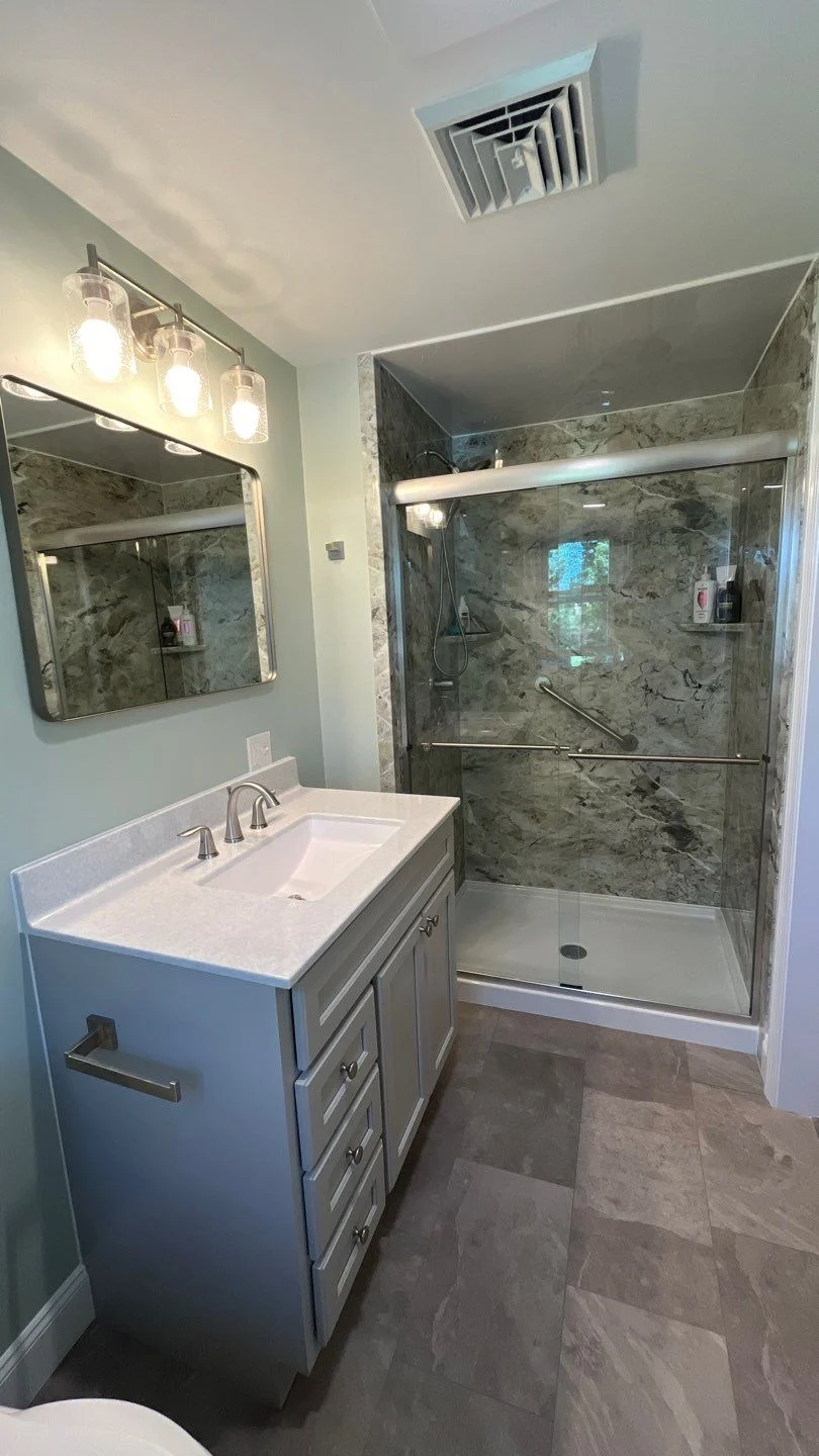 Stylish Full Bathroom Remodel Quincy Ma Bay State Bath