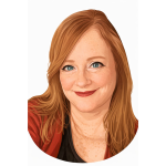 Illustration of customer service rep Claire Hughs at Bay State Bath
